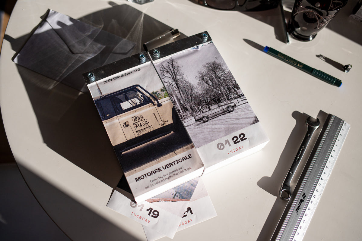 2027 tear-off 365 page calendar