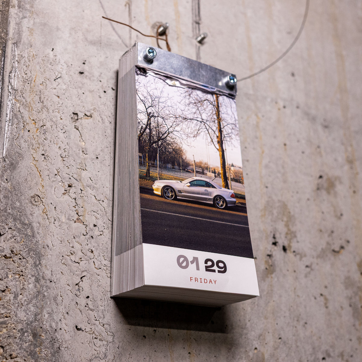 2027 tear-off 365 page calendar